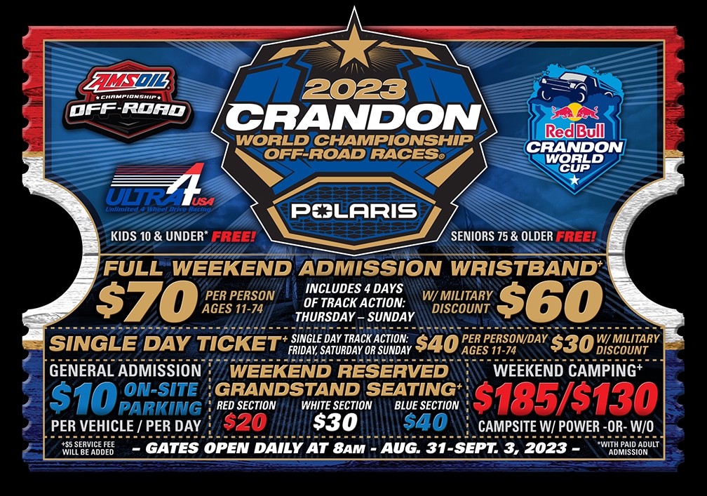 to Crandon International Raceway Crandon, WI