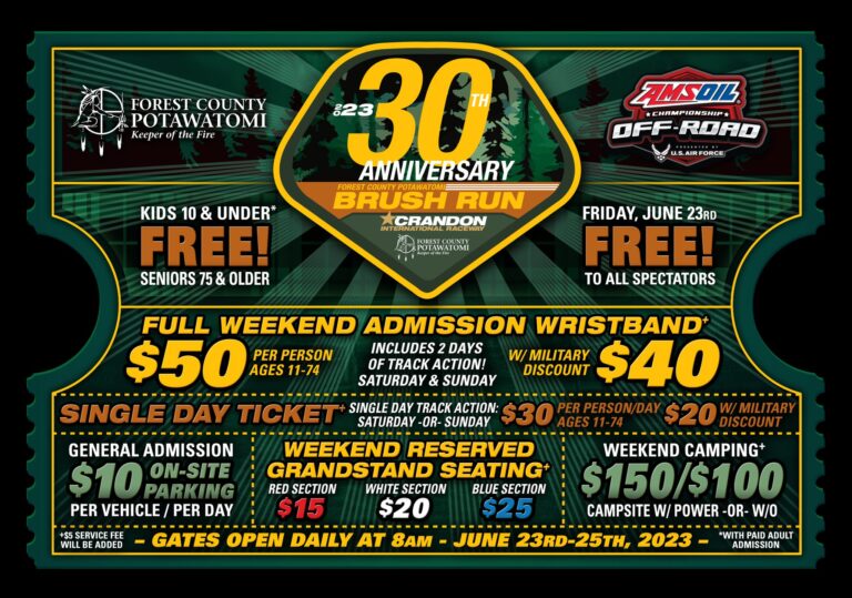 Events Crandon International Raceway Crandon, WI